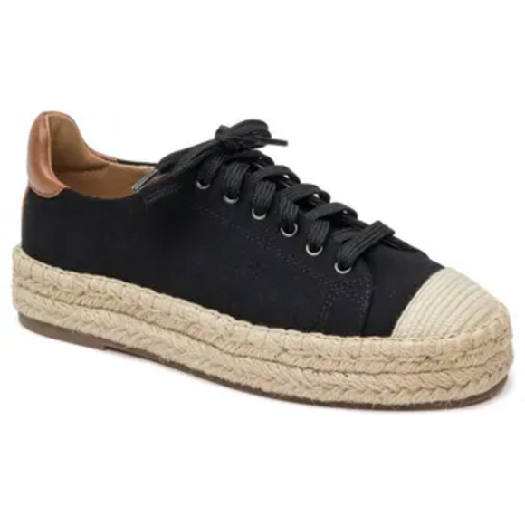 Linea Paola Linea Paolo Silva Espadrille Sneaker (Women) | Nordstromrack in Blac - Picture 1 of 5